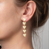Ohrringe Taimie mit Triangle Charms
