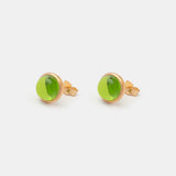 Ohrstecker Eloise Peridot Quarz
