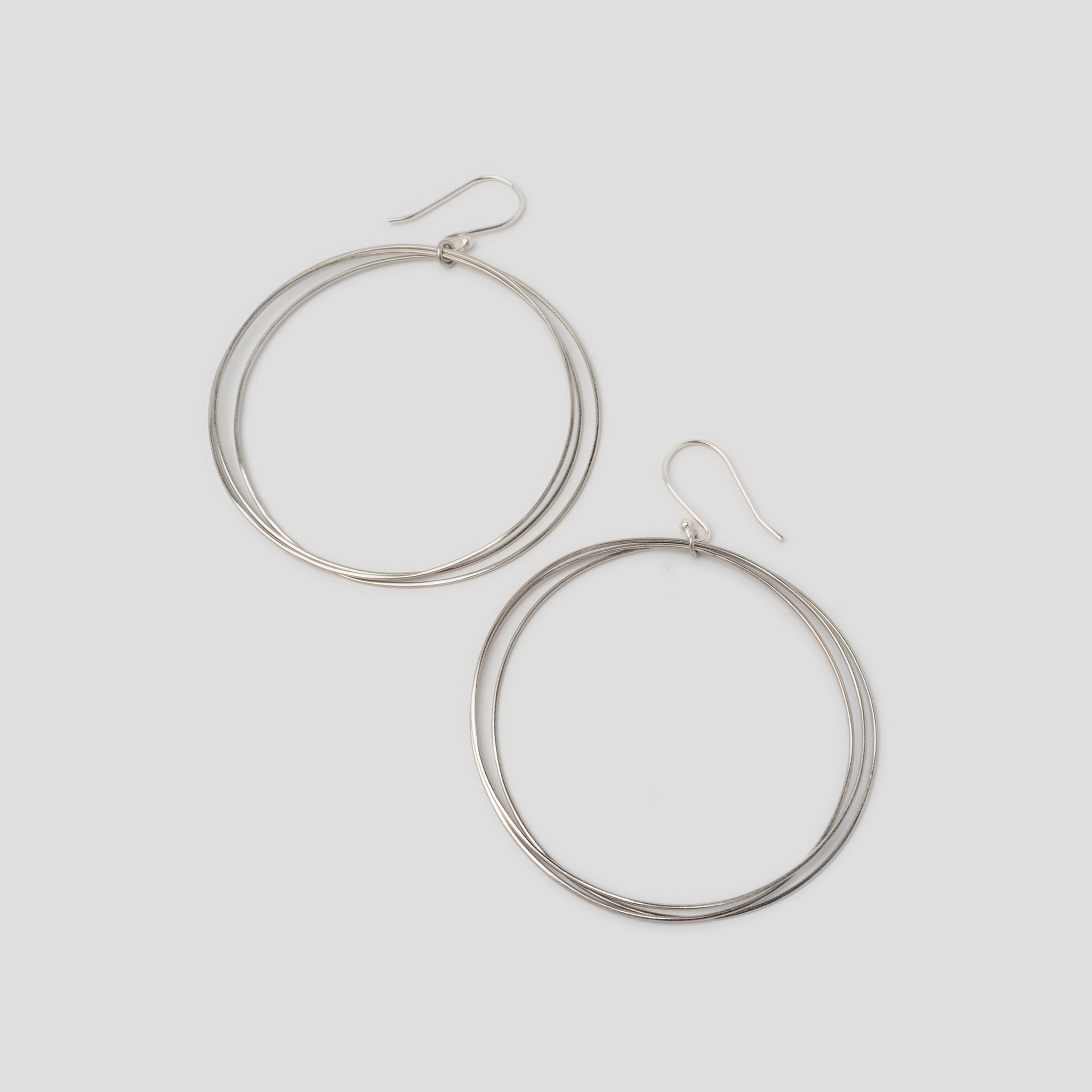 Creolen Cercles Silber - Fleurs des Prés Jewelry