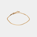Dünnes Schlangenketten Armband Serpent Gold - Fleurs des Prés Jewelry