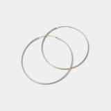 Große Creolen Cercle 50 mm - Fleurs des Prés Jewelry