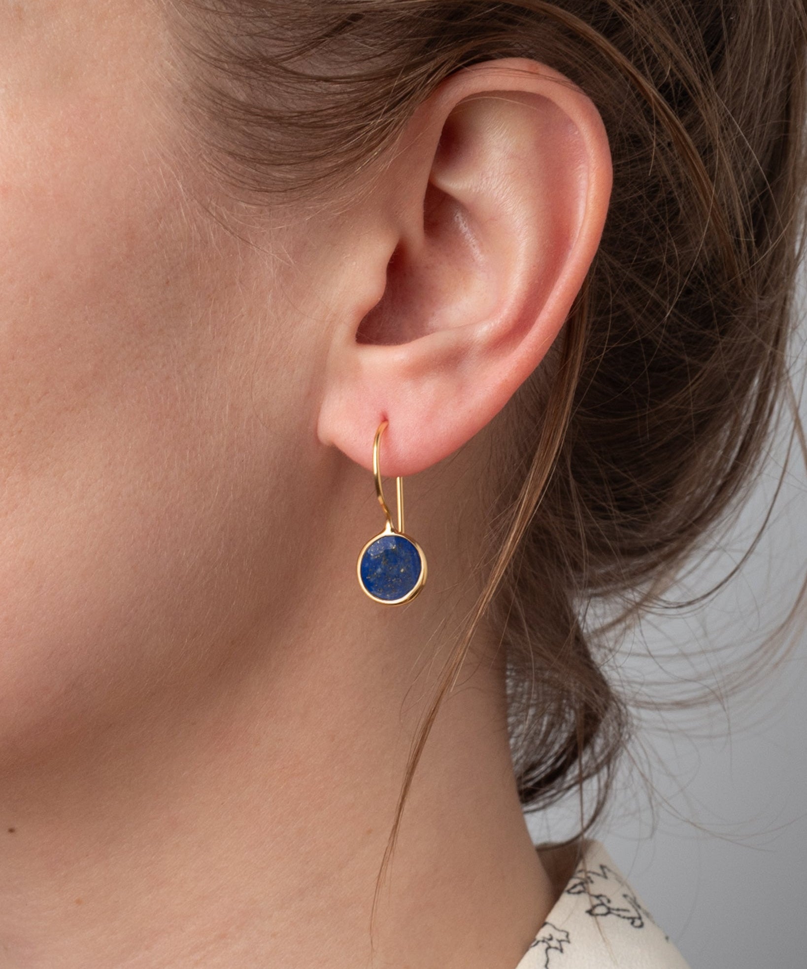 Ohrhänger Lille Lapislazuli - Fleurs des Prés Jewelry