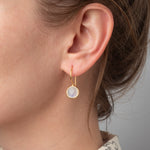 Ohrhänger Lille Moonstone - Fleurs des Prés Jewelry