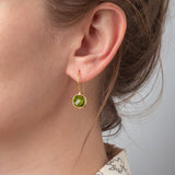 Ohrhänger Lille Peridot Quartz - Fleurs des Prés Jewelry