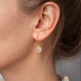Ohrhänger Lille Rosenquarz - Fleurs des Prés Jewelry