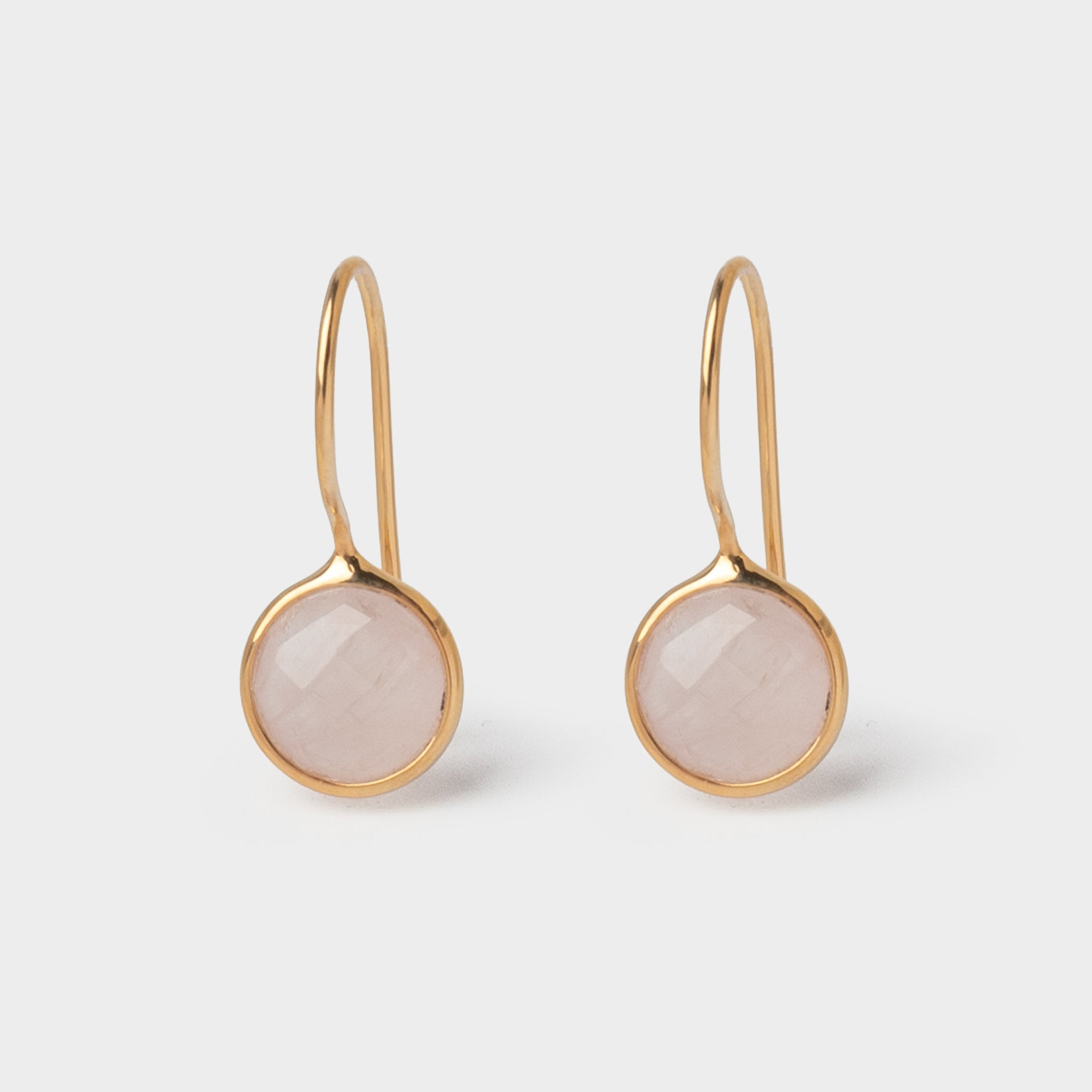 Ohrhänger Lille Rosenquarz - Fleurs des Prés Jewelry