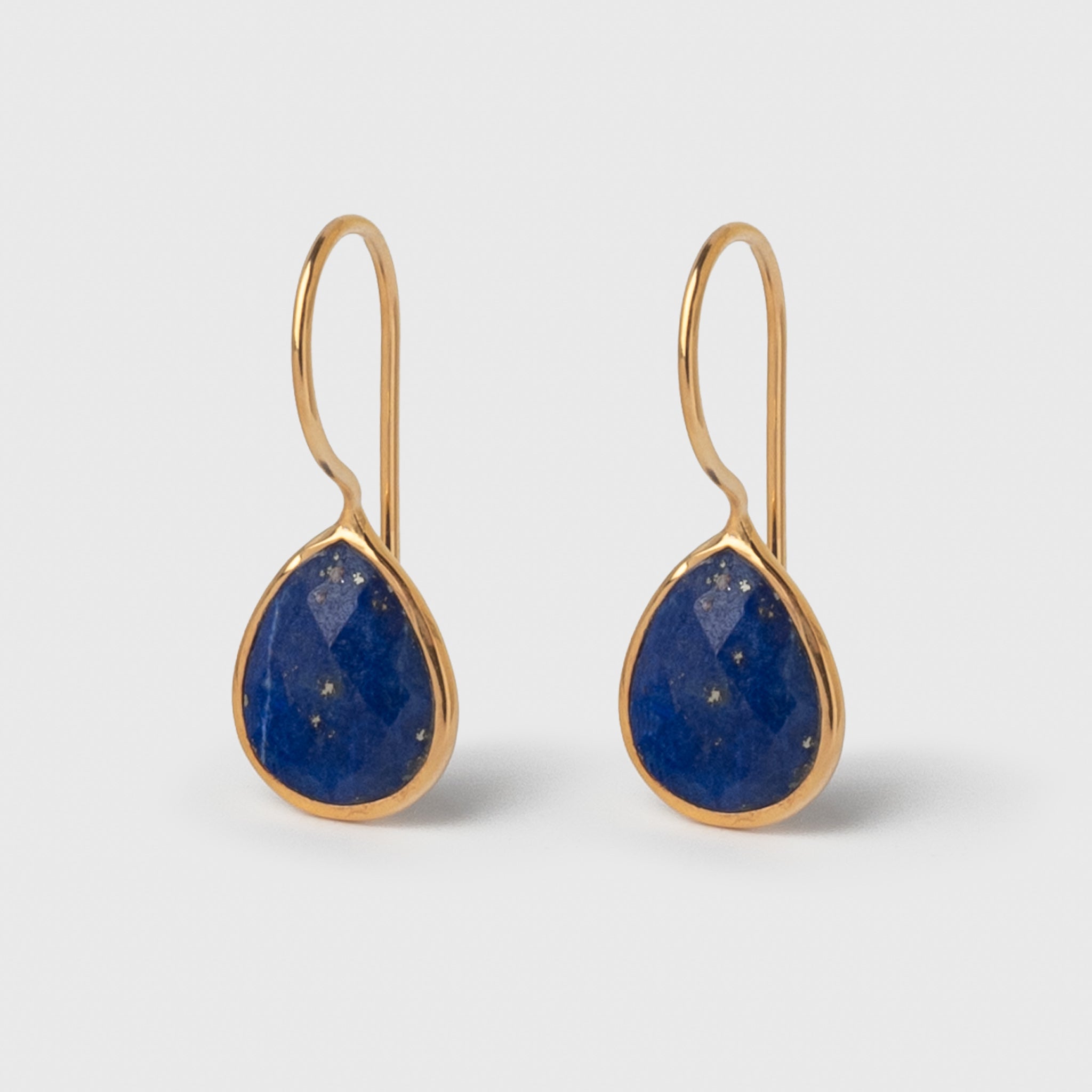 Ohrringe Lisette Lapislazuli - Fleurs des Prés Jewelry