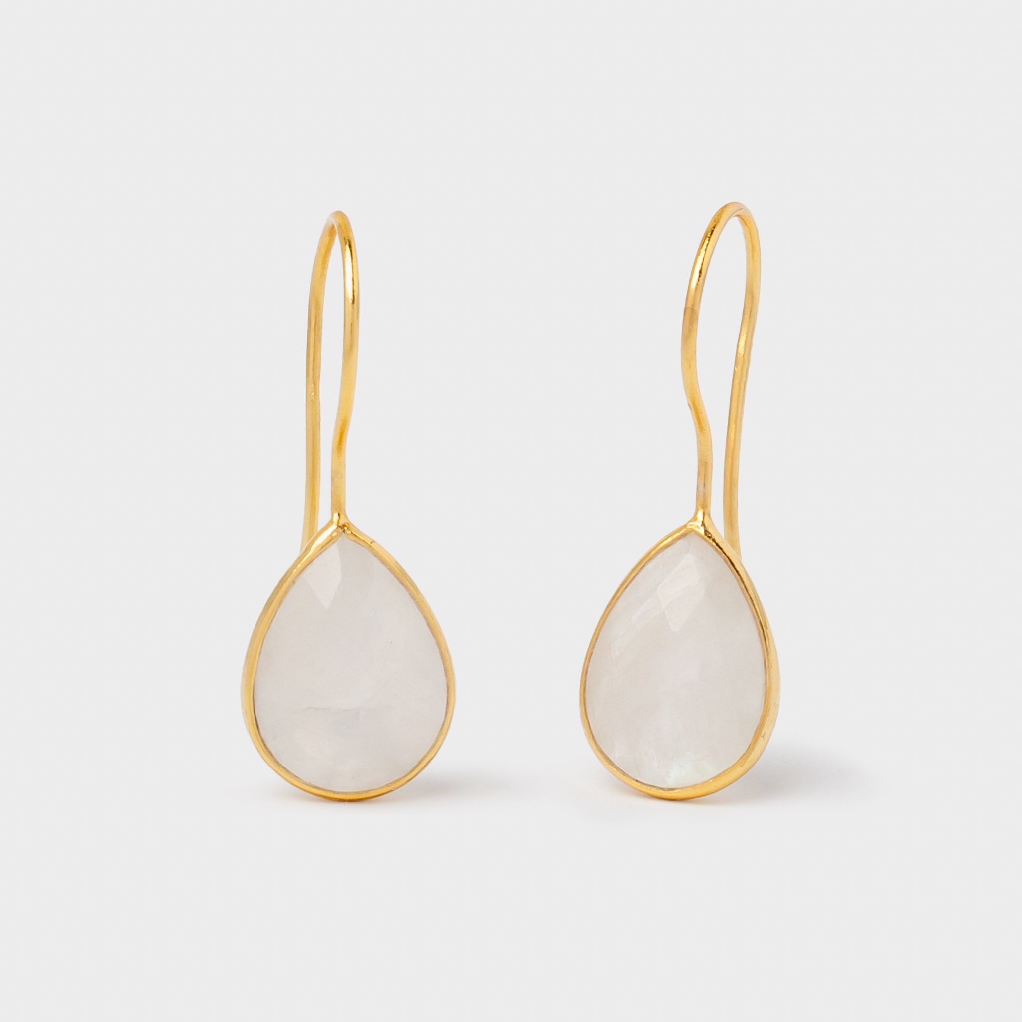 Ohrringe Lisette Moonstone - Fleurs des Prés Jewelry
