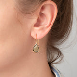 Ohrringe Lisette Rauchquarz - Fleurs des Prés Jewelry