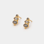 Ohrstecker Chateau Labradorit - Fleurs des Prés Jewelry