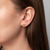 Ohrstecker Egypte Black Onyx - Fleurs des Prés Jewelry