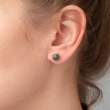 Ohrstecker Eloise Labradorite - Fleurs des Prés Jewelry