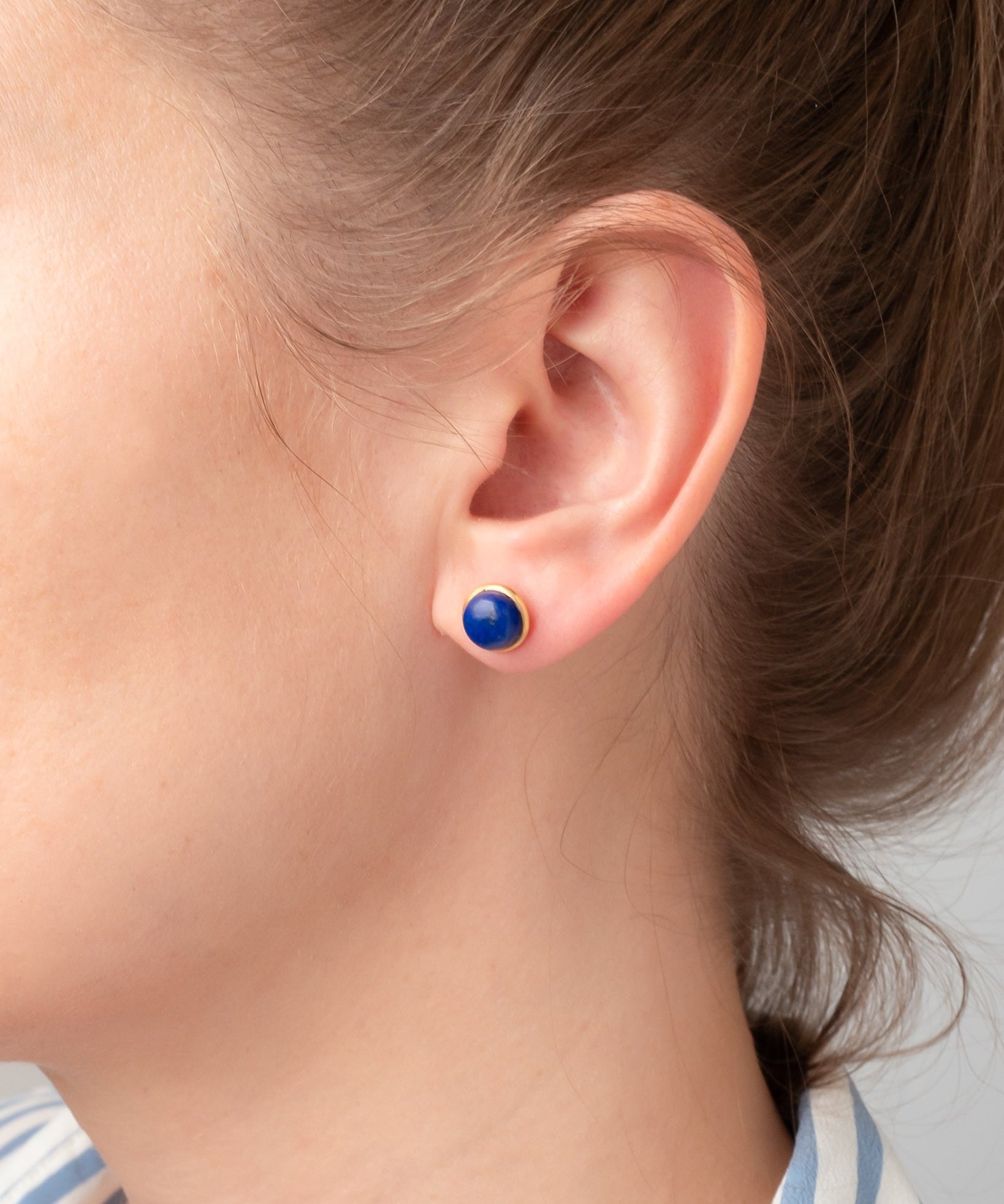 Ohrstecker Eloise Lapislazuli - Fleurs des Prés Jewelry