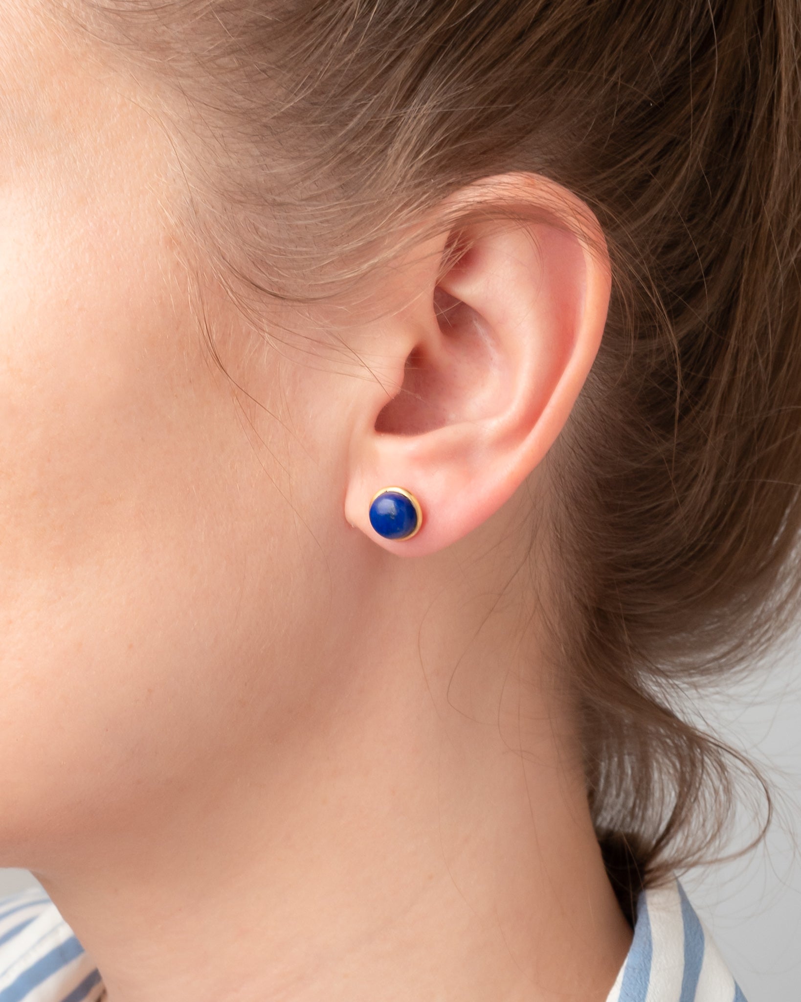 Ohrstecker Eloise Lapislazuli - Fleurs des Prés Jewelry