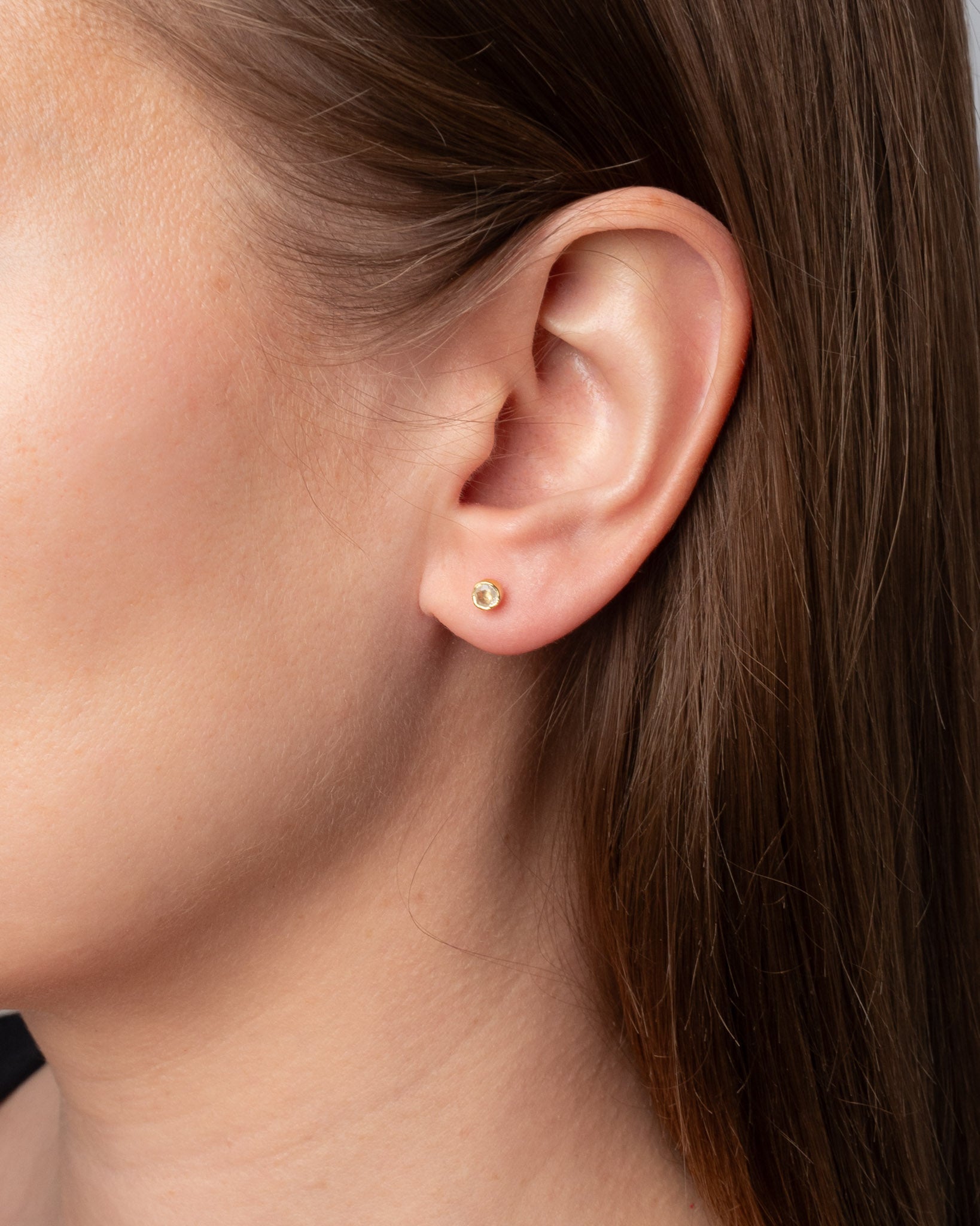 Ohrstecker Points Crystal Quarz - Fleurs des Prés Jewelry