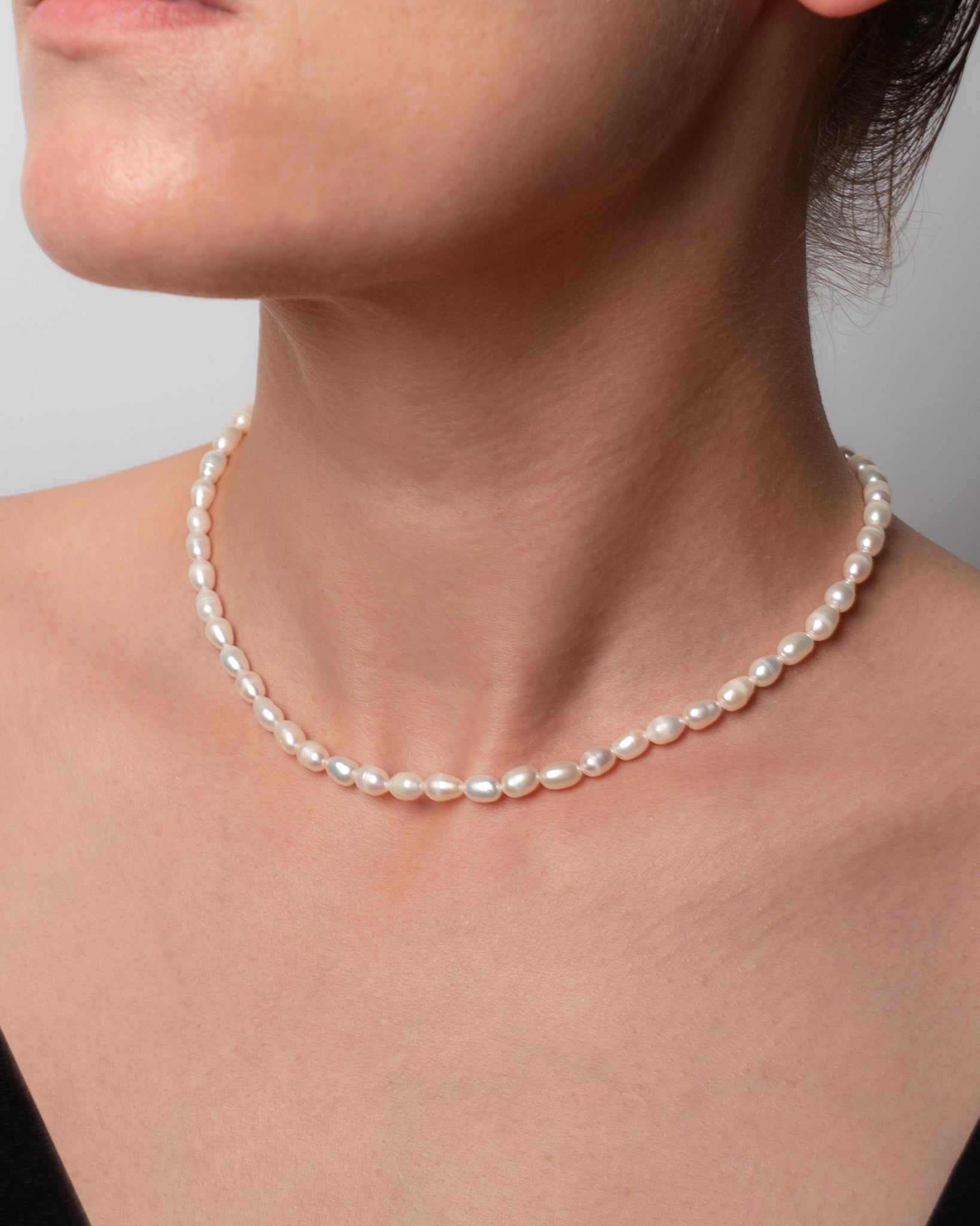 Perlen Choker Sirene Gold - Fleurs des Prés Jewelry