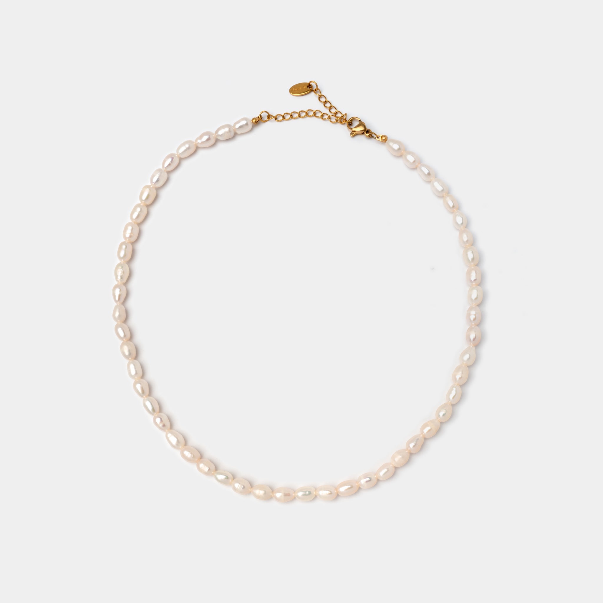 Perlen Choker Sirene Gold - Fleurs des Prés Jewelry