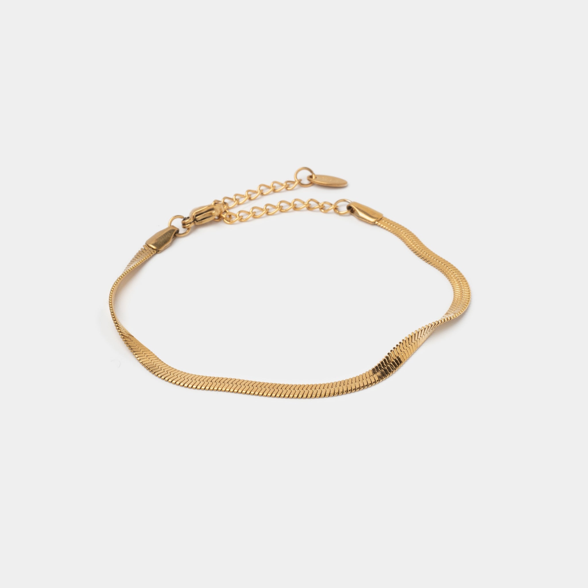 Schlangenketten Armband Serpent Gold - Fleurs des Prés Jewelry