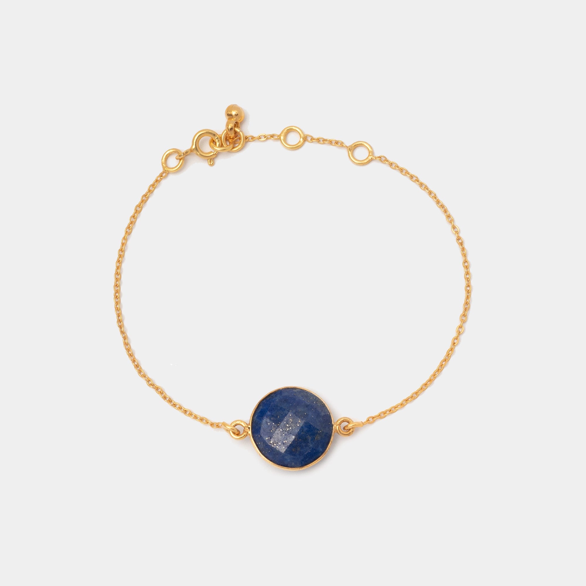 Armband Amélie Lapislazuli - Fleurs des Prés
