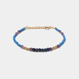 Armband Cirque Violet Blue - Fleurs des Prés