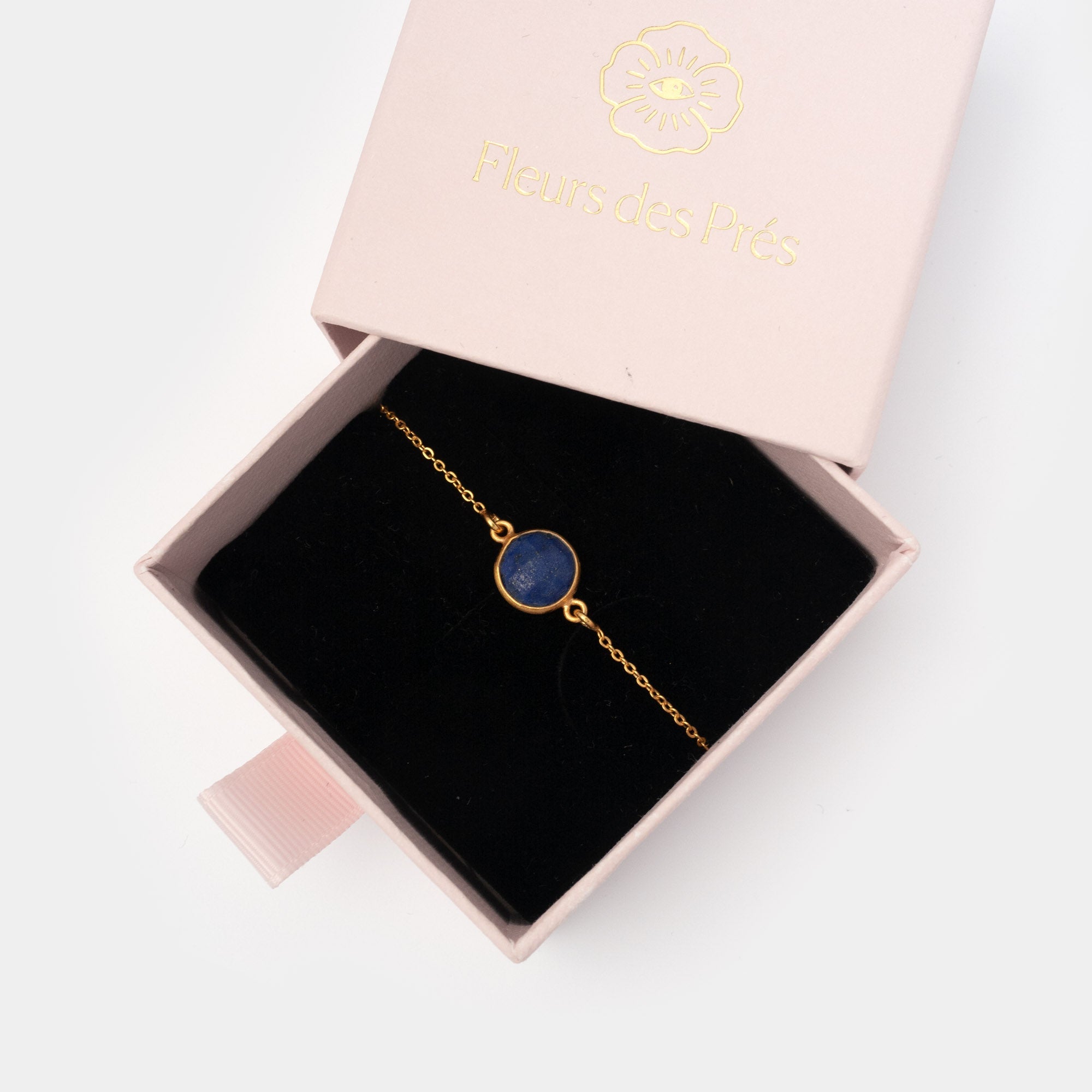 Armband Eloise Lapislazuli - Fleurs des Prés