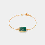 Armband Hélène Green Onyx - Fleurs des Prés Jewelry