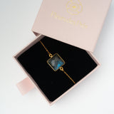 Armband Hélène Labradorite - Fleurs des Prés
