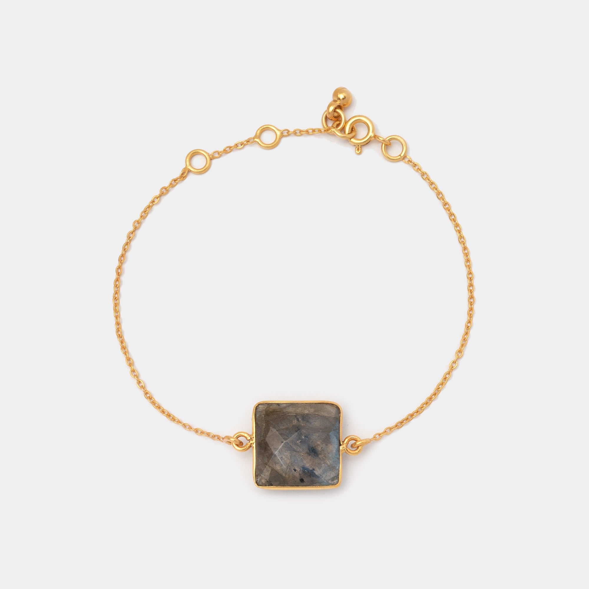 Armband Hélène Labradorite - Fleurs des Prés