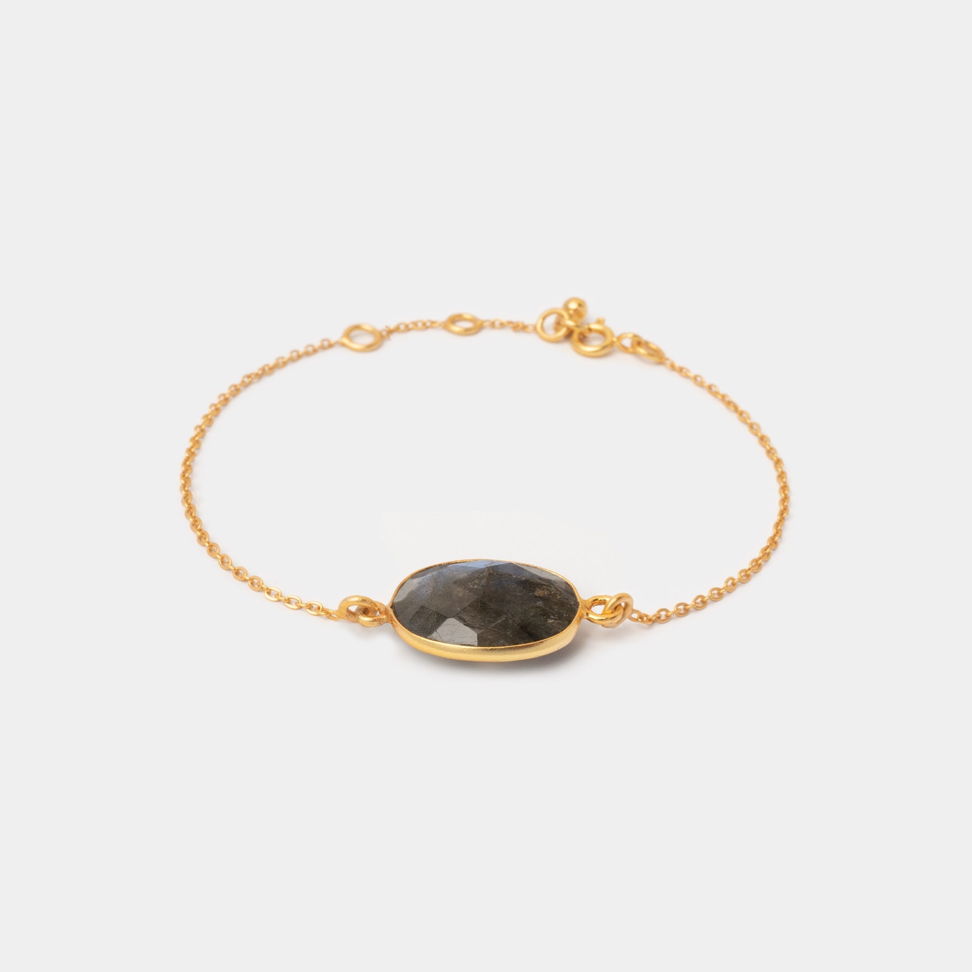 Armband Leonor Labradorite - Fleurs des Prés