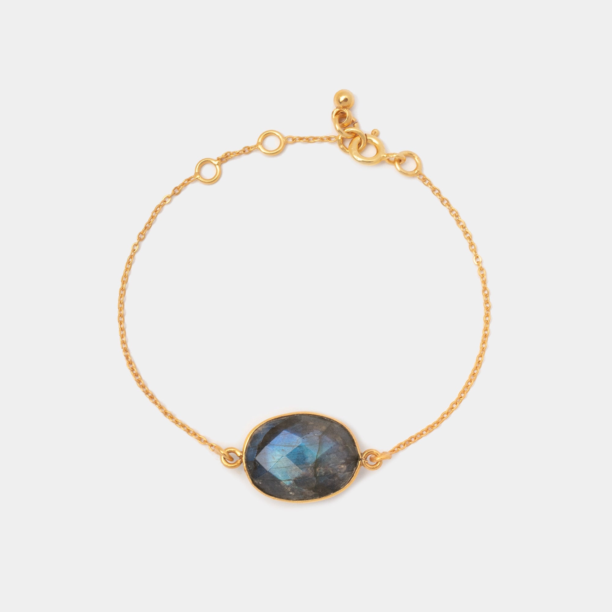 Armband Leonor Labradorite - Fleurs des Prés