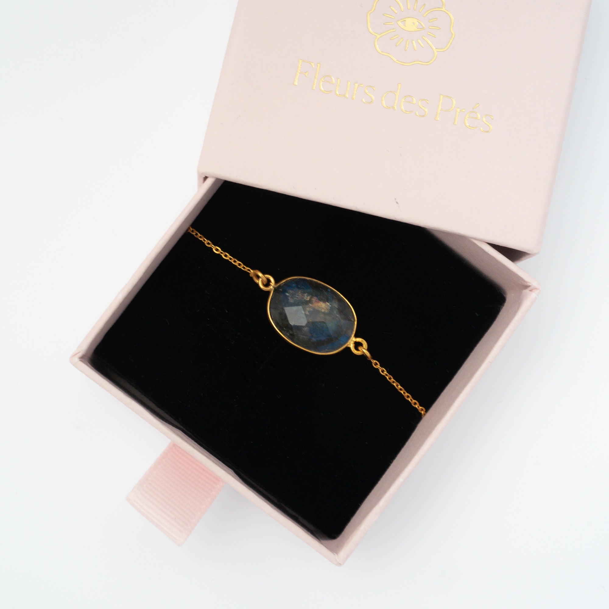 Armband Leonor Labradorite - Fleurs des Prés