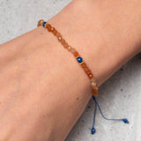 Armband Ligne Karneol und Lapislazuli - Fleurs des Prés