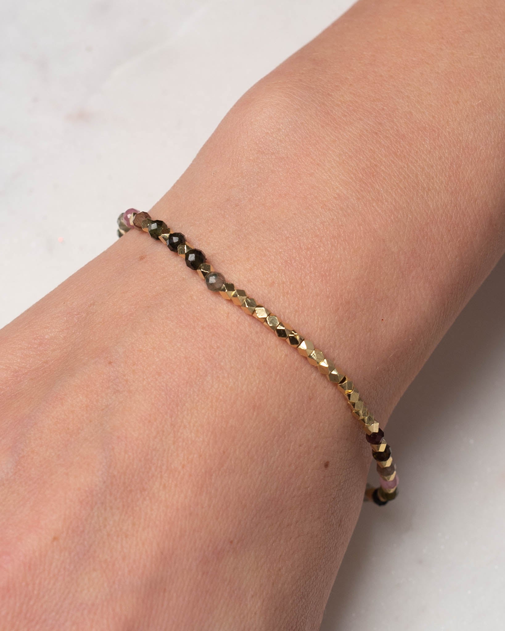 Armband Lilie Turmalin - Fleurs des Prés