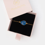 Armband Lola Blue Chalcedony - Fleurs des Prés