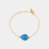 Armband Lola Blue Chalcedony - Fleurs des Prés