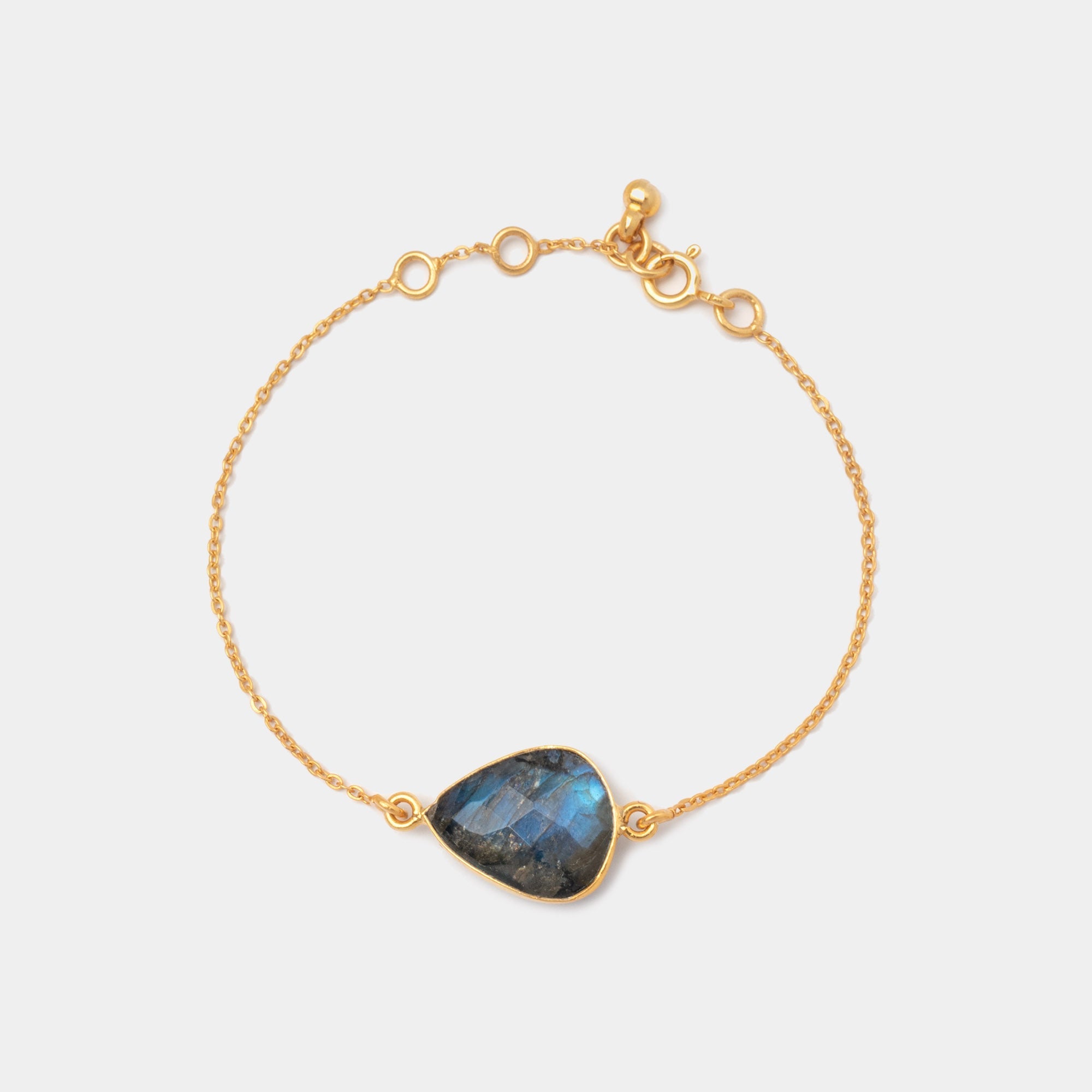 Armband Lola Labradorite - Fleurs des Prés