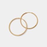 Creolen Cercle Gold 40 mm - Fleurs des Prés