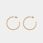 Creolen Open Cercle 40 mm - Fleurs des Prés