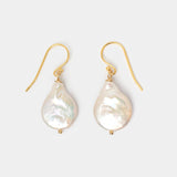 Große Perlen Ohrhänger Sirene - Fleurs des Prés Jewelry