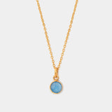 Halskette Charlotte Blue Chalcedony - Fleurs des Prés