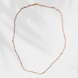 Halskette Elle Pink Opal - Fleurs des Prés Jewelry
