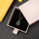 Halskette Lola Labradorite - Fleurs des Prés