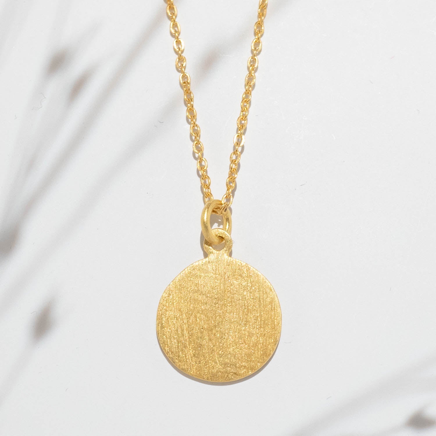 Halskette Maelle Brushed Gold - Fleurs des Prés Jewelry