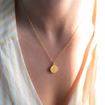 Halskette Maelle Brushed Gold - Fleurs des Prés