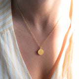 Halskette Maelle Brushed Gold - Fleurs des Prés