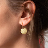 Ohrhänger Sable Plain Gold - Fleurs des Prés