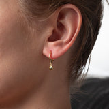 Ohrringe Cœur mit Mini Herz - Fleurs des Prés Jewelry