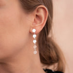 Ohrringe Léa Plain Silver - Fleurs des Prés