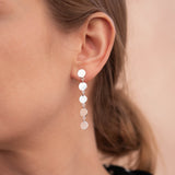 Ohrringe Léa Plain Silver - Fleurs des Prés Jewelry