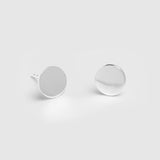 Ohrstecker Eloise Plain Silver - Fleurs des Prés